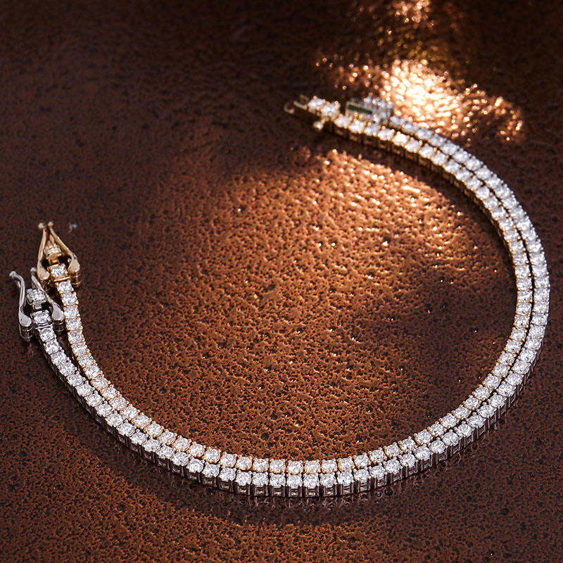 3MM Prong Set Lab-Grown Diamond Tennis Bracelet