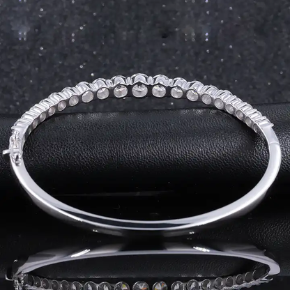 14KT Solid Gold Lab-Grown Diamond Bracelet