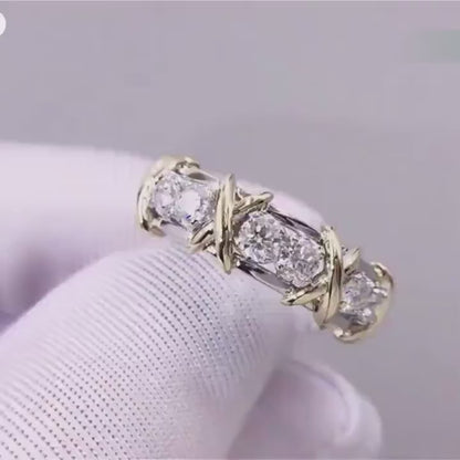 Forever Knots of Love Paved with 2.72 Carat Round Diamonds