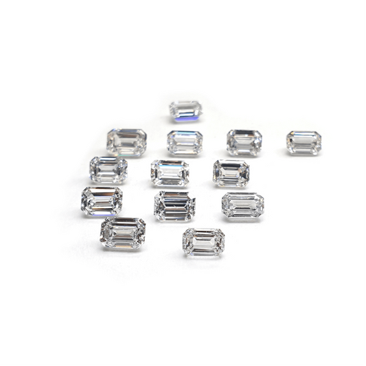 3.8MM X 2MM | 4.5MM X 2.5MM | 5.5MM X 3MM Emerald Cut | VVS/VS | D,E Color Lab Grown Diamond