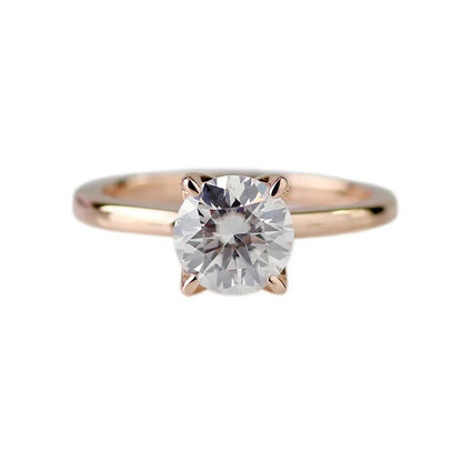 5.1MM Round Diamond Solitaire Ring