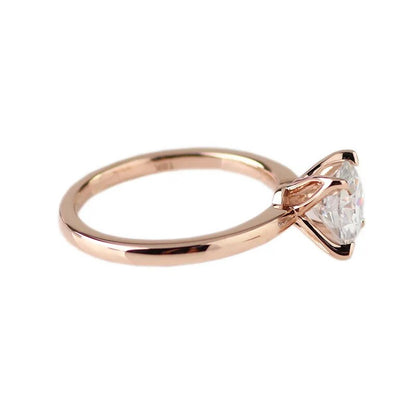 5.1MM Round Diamond Solitaire Ring