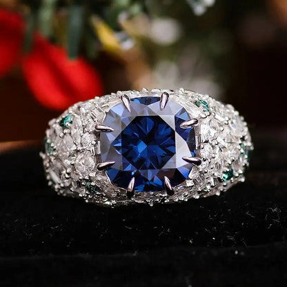 Fancy Vivid Blue VS1 Cushion Shape Lab Cultivated Diamond