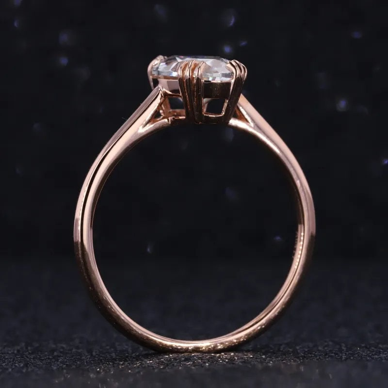 2.75 Carat VS | E Color Oval Lab Grown Diamond Solitaire Engagement Ring